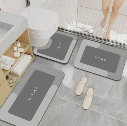 🚿✨ 48% OFF Limited Time! Super Absorbent Quick-Dry Bath Mat | Non-Slip Bathroom Rug for Bathroom, Kitchen & Entryway