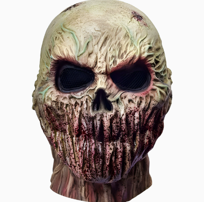 ⭐👹 Stitched Monster Full-Head Silicone Horror Mask | Costume Piece