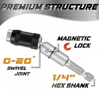 🔥Magnetic swiveling bit tip holder