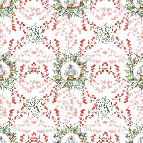 ✝️ Jesus Is The Reason For The Season🎄🎁Christian Christmas Wrapping Paper