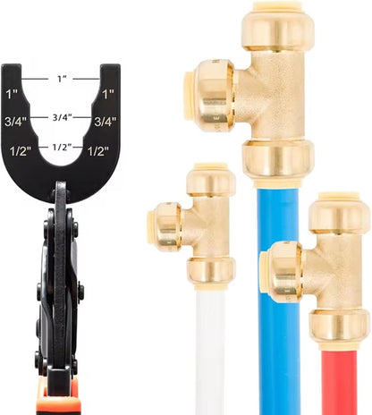 🔥HOT SALE 💥Fit Disconnect Tong Tool for Easily Removing Push-to-Connect Fittings(1/2in, 3/4in, 1in)