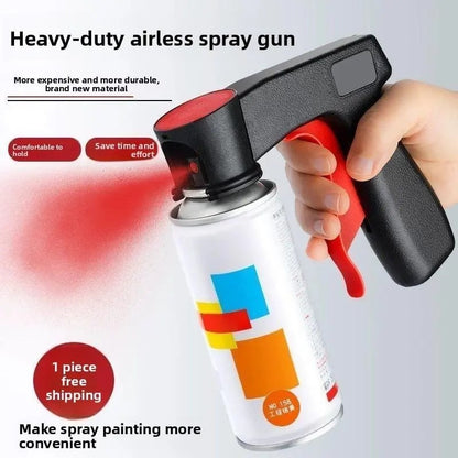 Portable assisted spray painting  tool