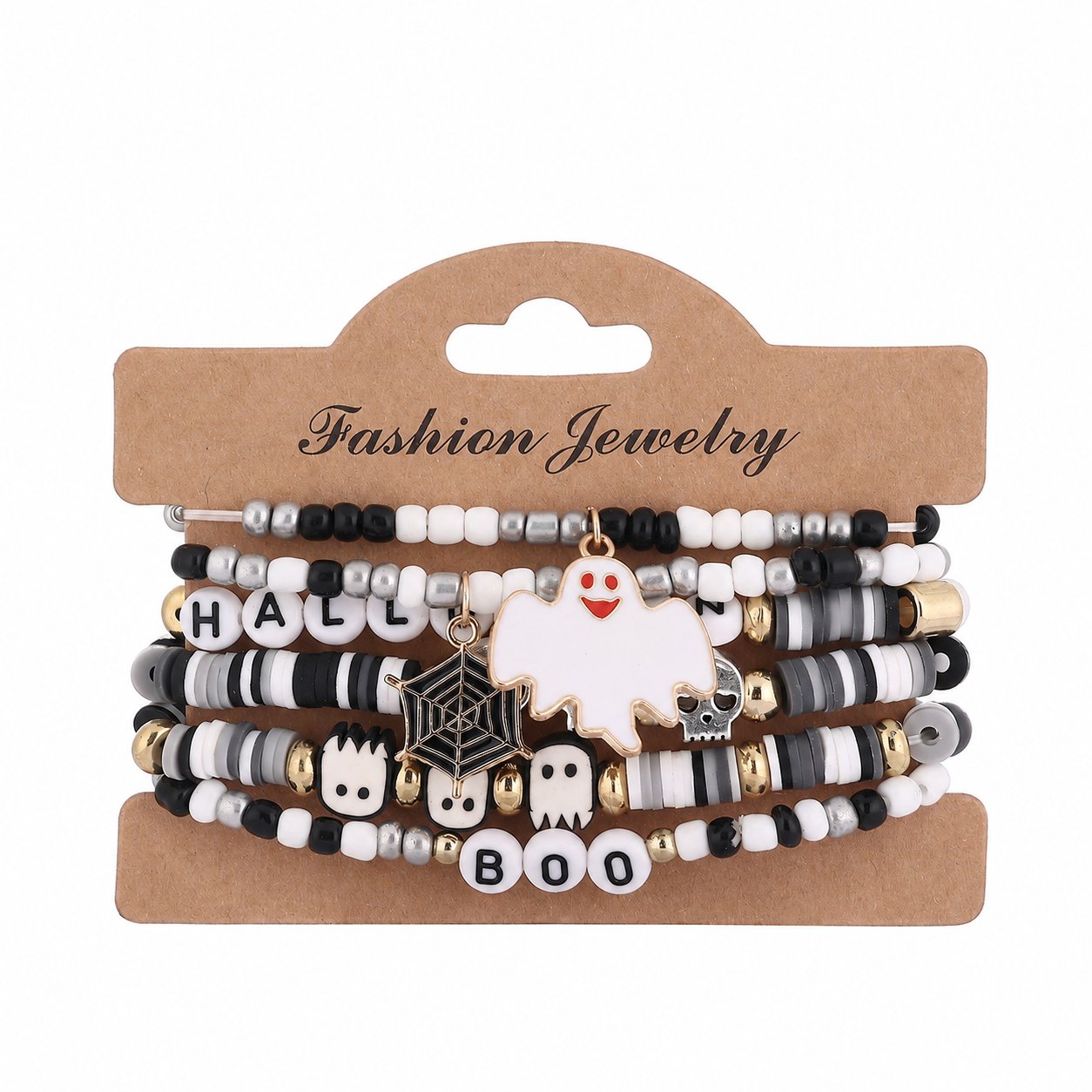 🔥Last Day 50% OFF - Halloween Series Cartoon Soft Clay Bracele