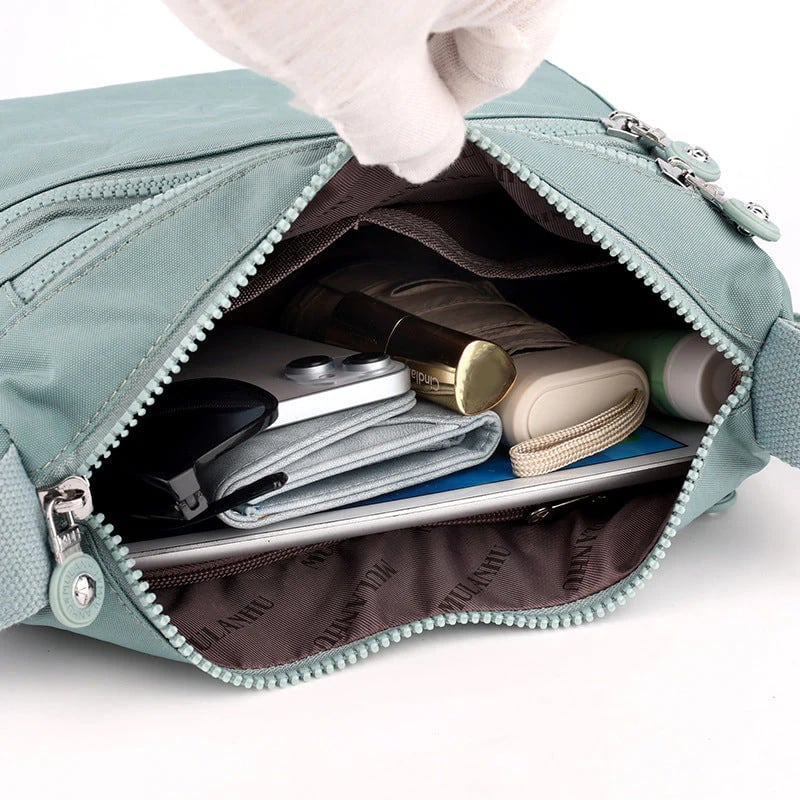 🎒 LIMITED-TIME 49% OFF! ✨ Lightweight Nylon Crossbody Bag – Multi-Pocket, Water-Resistant, Adjustable 🔧