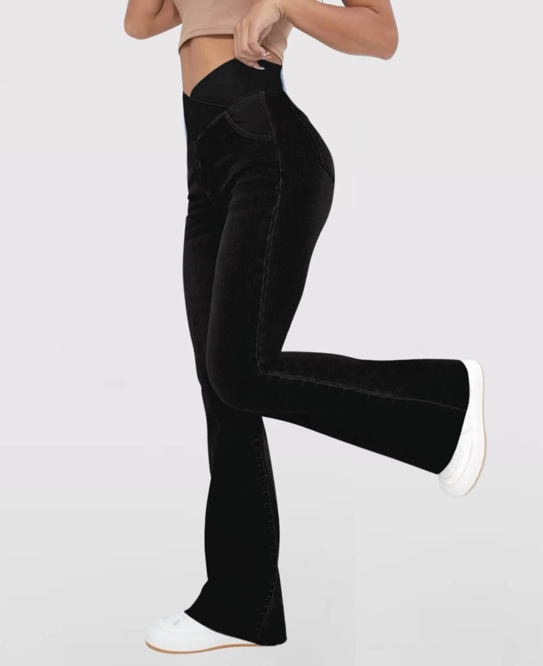🔥Stretchy Jeans High Waisted Crossover
