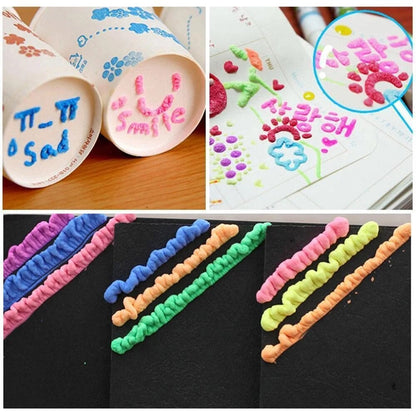 🔥🔥🔥 HOT SALE ！！！🎨 3D Puffy Art Pens™ – Create Fun Raised Designs & Creative DIY Artwork