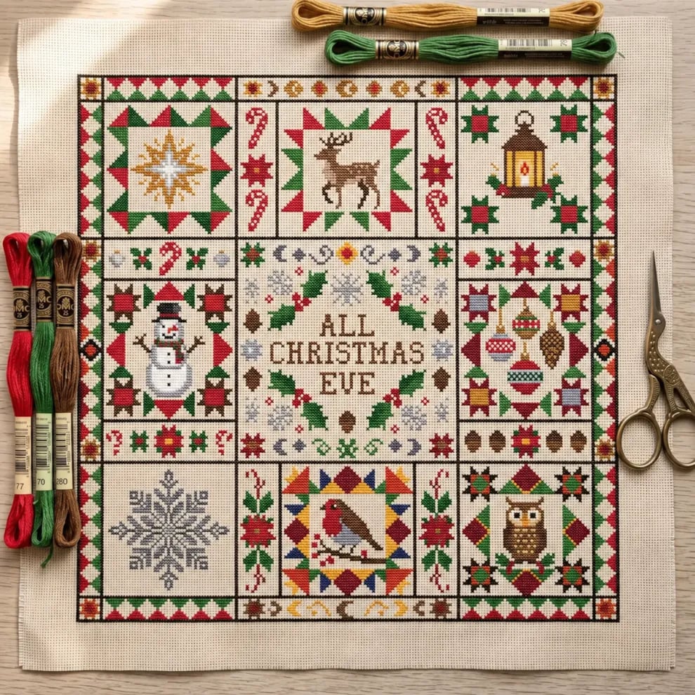 ✝️🧵Nativity Cross Stitch Kit🪡