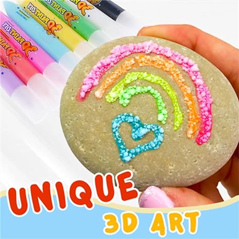 🔥🔥🔥 HOT SALE ！！！🎨 3D Puffy Art Pens™ – Create Fun Raised Designs & Creative DIY Artwork