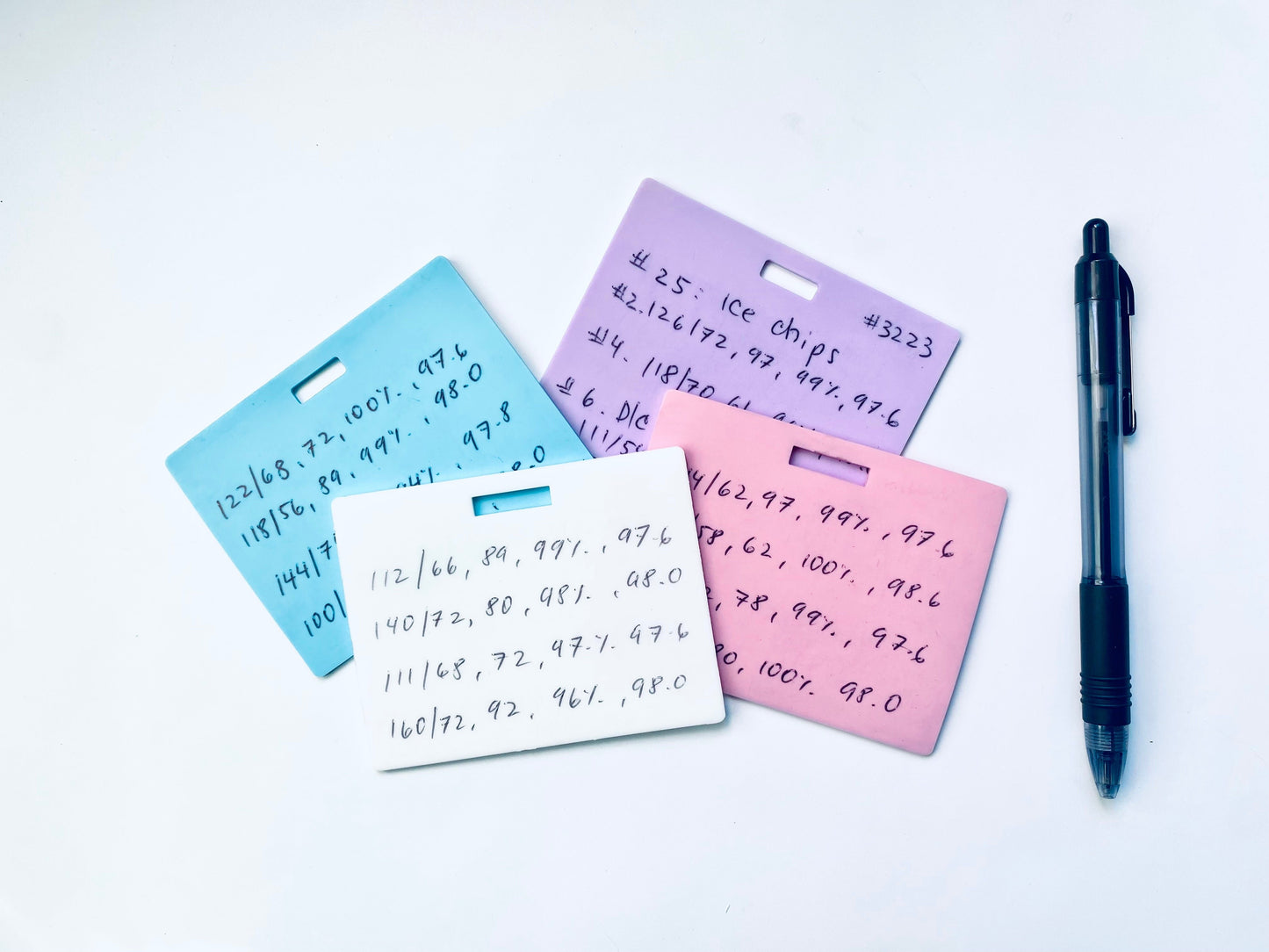 📋🩺Erasable Badge Note | Dual-Side Writable, Fade-Proof & No Blur (🖊Write. Wipe. Repeat.)