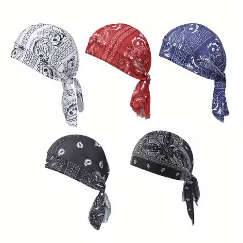 ❤️‍🔥Paisley Cooling Headscarf Cap