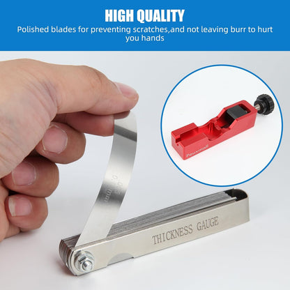 🛠️🔥A complete set! Spark Plug Gap Tool with Feeler Gauge