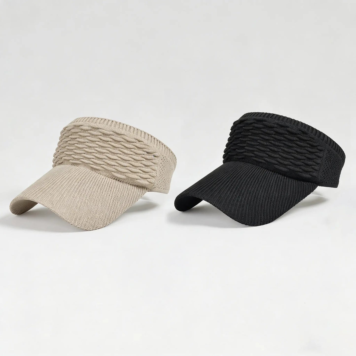 🔥2-Pack Women’s Open-Top Breathable UV-Protection High-Ponytail Sun Visor