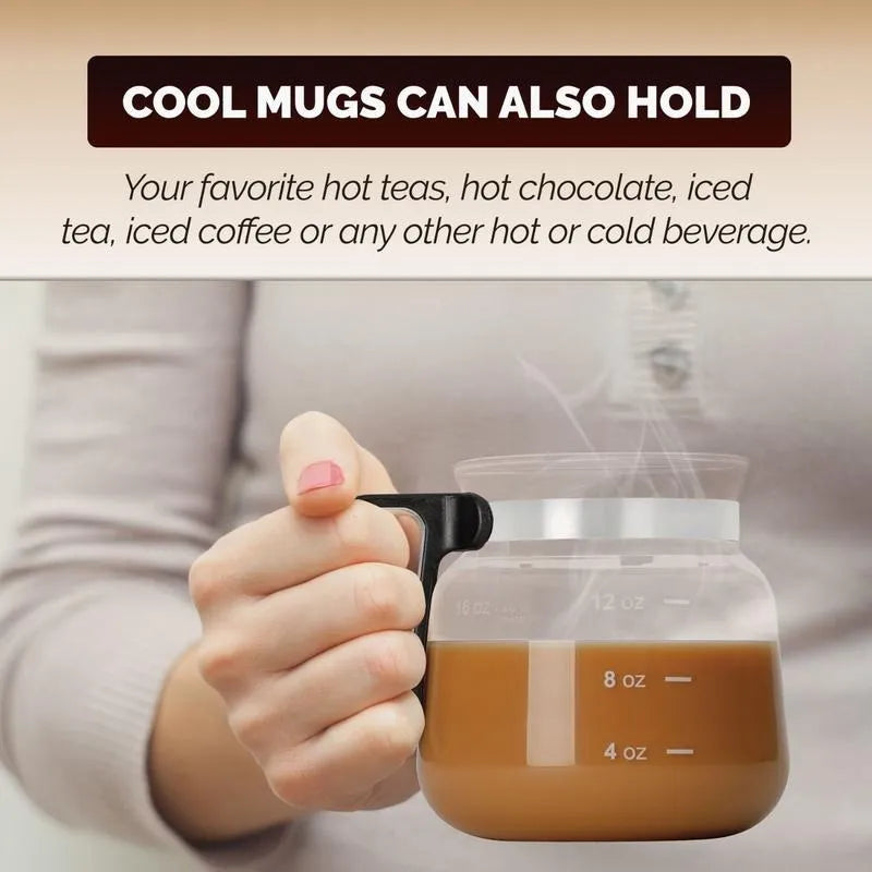 ☕16 Oz Glass Coffee Mug – Coffee Pot Style