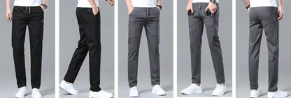 🔥Summer Ice Silk Pants with Six Pockets