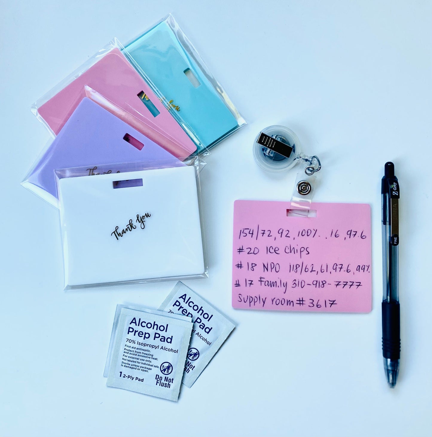 📋🩺Erasable Badge Note | Dual-Side Writable, Fade-Proof & No Blur (🖊Write. Wipe. Repeat.)
