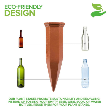 🔥Modern Innovations Self-Watering Terracotta Spikes