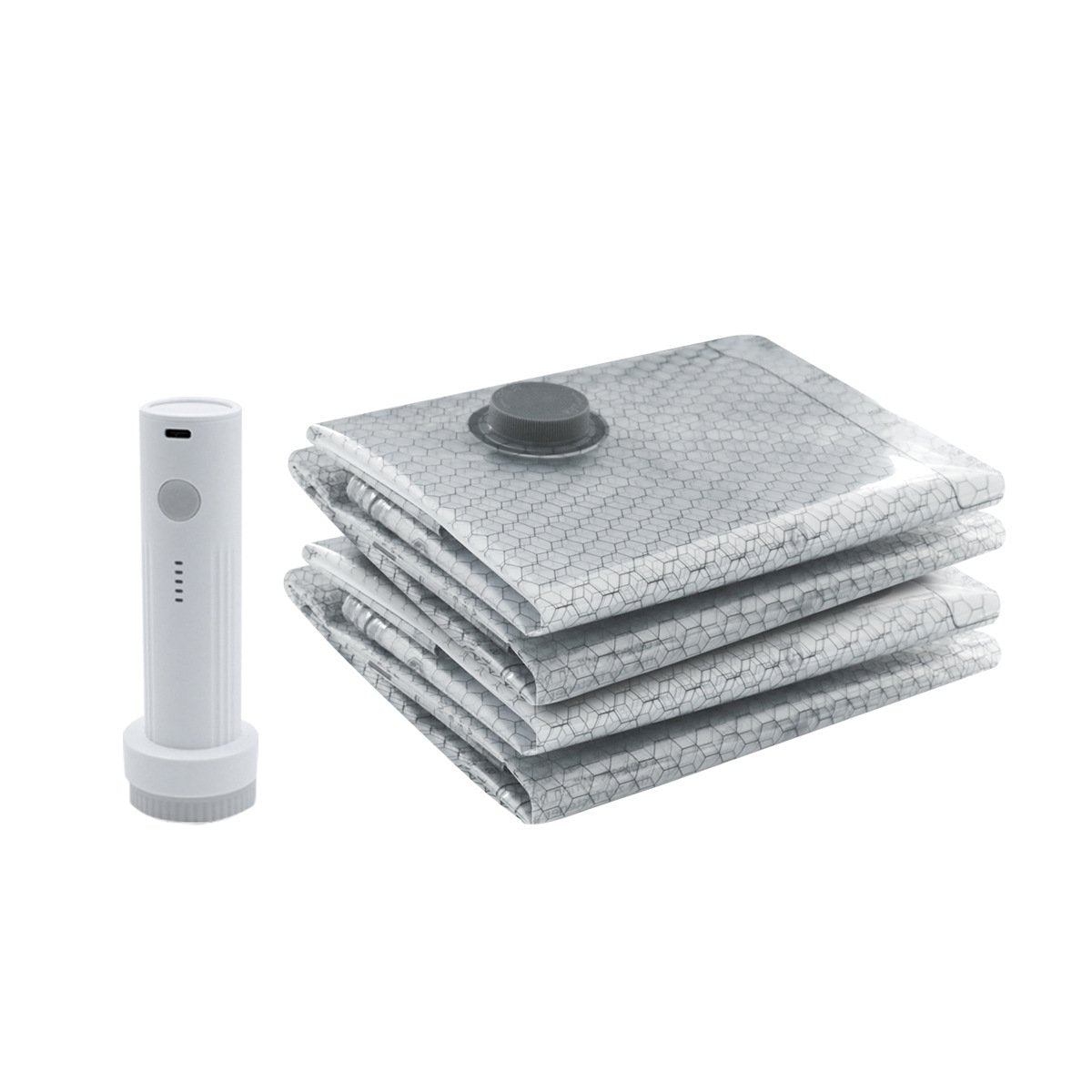 Cordless Travel Vacuum Bag Set