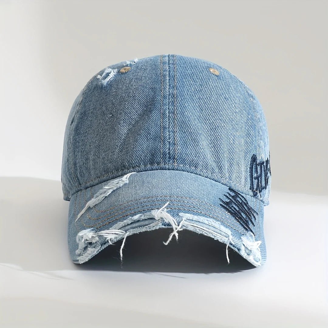 “NEVER GIVE UP” Embroidered Cap