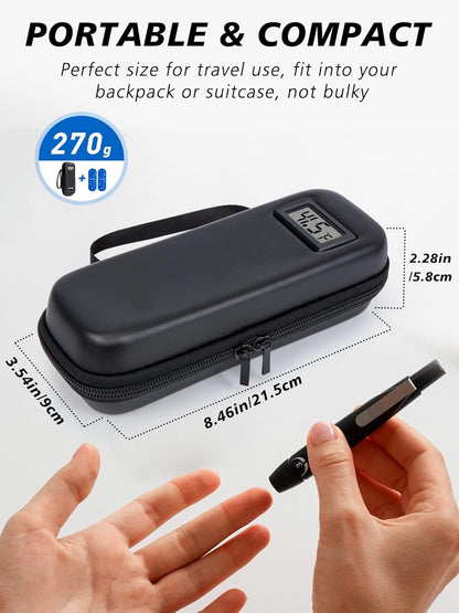 🏆Flash Sale 49% OFF -- ⏰❄️Insulin Cooler Travel Case with Temperature Display