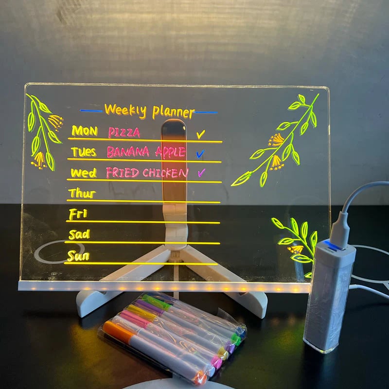 ⏳🎨LAST DAY SALE – ONLY ￡9.99‼️Luminous Led Drawing Board For Children✨
