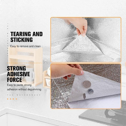 🔥Kitchen Peel and Stick Wallpaper Backsplash Waterproof Kitchen Stickers