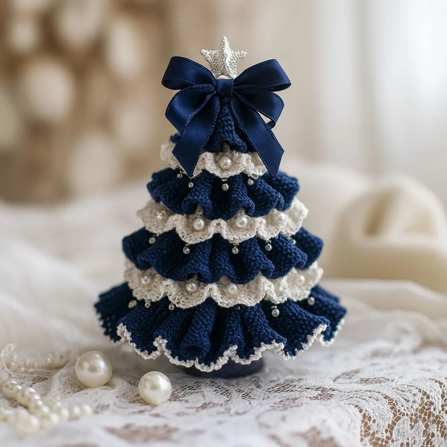 Christmas discount🎄DIY Crochet Christmas Tree Kit – ✨Handmade Holiday Decoration Set