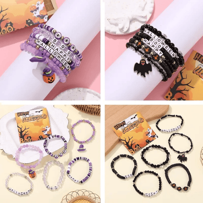 🔥Last Day 50% OFF - Halloween Series Cartoon Soft Clay Bracele