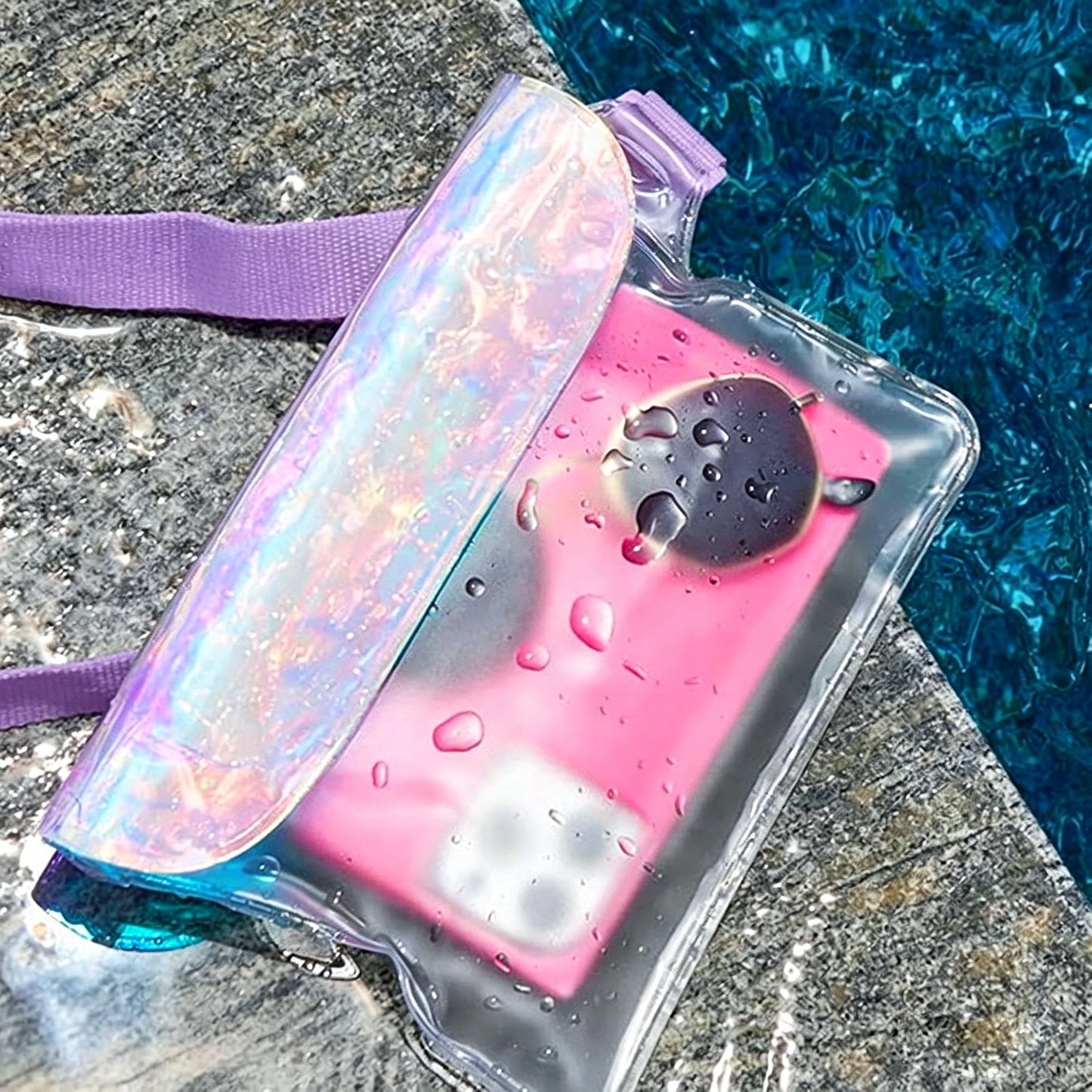 🌊 Clear Waterproof Fanny Pack 2-Pack –Secure, and Ready for All Your Water Activities