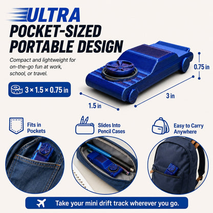 🏎️ The FidgetDrifter | Pocket Drift Fidget Car Toy