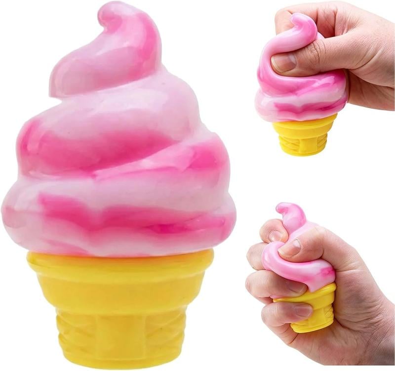 🍦Cute Ice Cream Squishy | Stress Relief Fidget Toy ✨