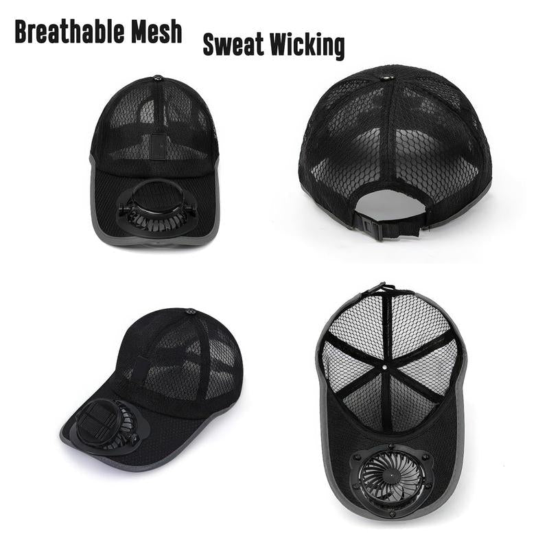🔥HOT SALE 49% OFF🧢2026 Pro Outdoor Cooling Hat: Dual-Power Fan Cap