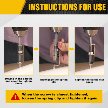 🔥(2 Pcs) Spring-loaded Screw Holder Bit