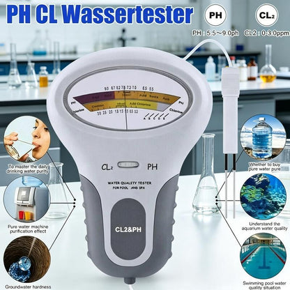 🔬💧 pH and chlorine tester for swimming pools – 49% off! Accurate measurement of pH and chlorine levels in your swimming pool – simple, quick and reliable. 🔥🏊