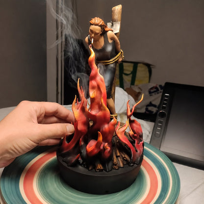 🔥Witch Burn Sculpture Backflow Incense Burner | Gothic Art Incense Holder
