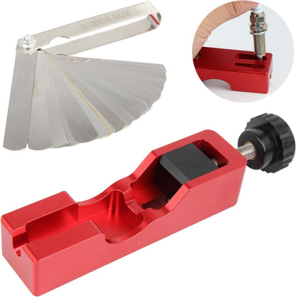 🛠️🔥A complete set! Spark Plug Gap Tool with Feeler Gauge