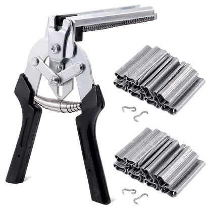 🔥M-Type Hog Ring Pliers Kit – Semi-Automatic Spring-Loaded Fence & Cage Repair Tool