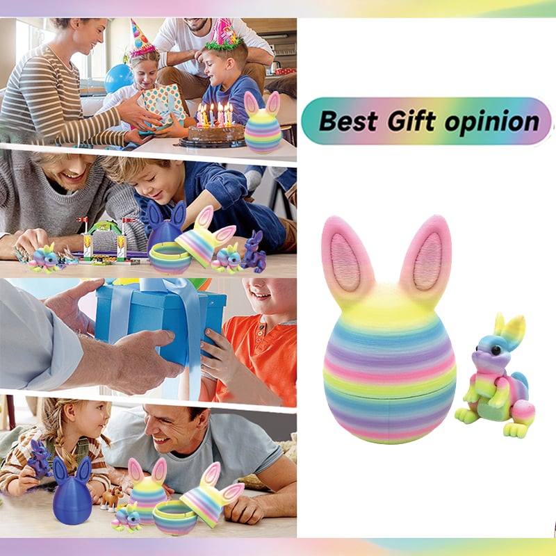 🐇Easter 3D Printing Mystery Rabbit Egg Fidget Toy🥚