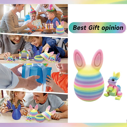 🐇Easter 3D Printing Mystery Rabbit Egg Fidget Toy🥚