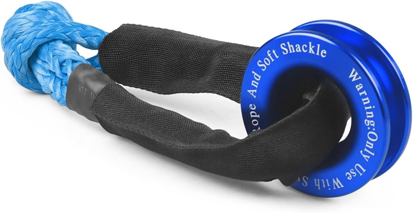 Universal Off-Road Towing Recovery Kit, UV Protection Soft Shackle for SUV Truck🛡️