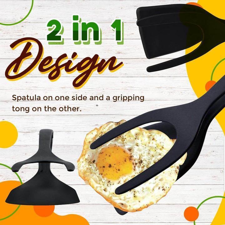 📢📢31% OFF !! ⏰2 In 1 Grip Flip Tongs
