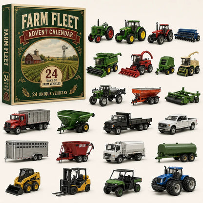 🚚 🎁Build the Fleet™ Collection 24-Day Vehicle Advent Calendar Series | ✨A New Adventure Every Morning