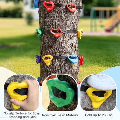 Designed specifically for children to climb trees
