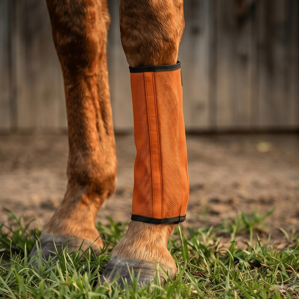 🐎Anti-Fly Horse Leg Mesh Protectors - Set of 4 Breathable Summer Boots