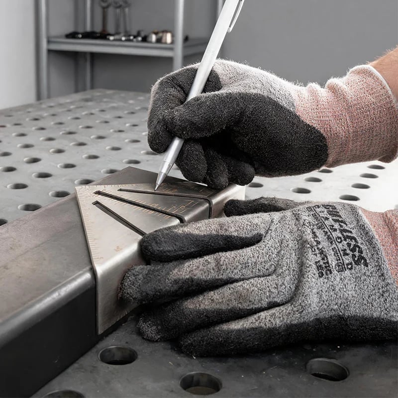 🔥Heavy-Duty Metalworking Miter Square for Tubing Layout