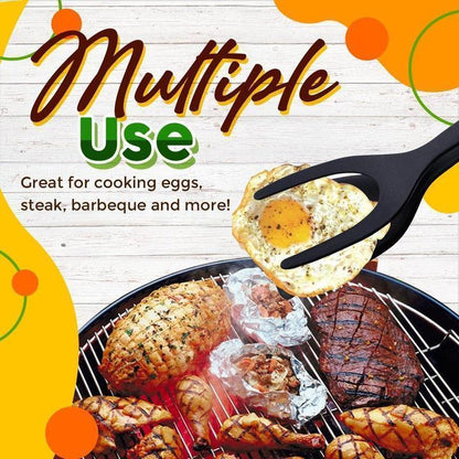 📢📢31% OFF !! ⏰2 In 1 Grip Flip Tongs