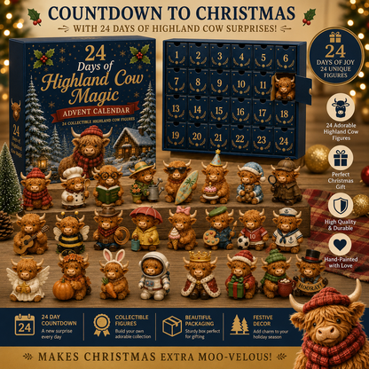 🐮 24 Days of Highland Cow Advent Calendar