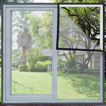 ✨3-Second Fit Window Mesh 🌬️ Ultra-fine 1.0mm mesh 🦟 Blocks virtually all bugs ✅ Breathable & invisible 🏡 Trusted by thousands of UK homes for a bug-free summer!