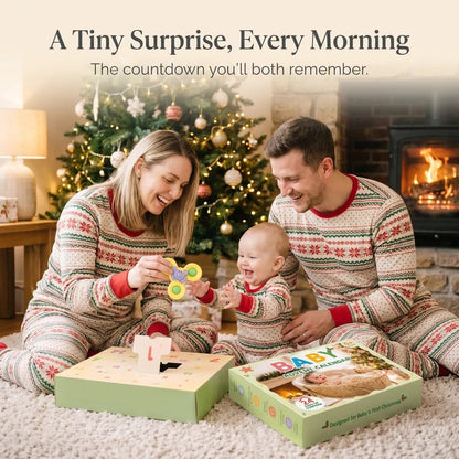 🎄 Baby’s First Advent Calendar — 24 Little Discoveries for Curious Hands