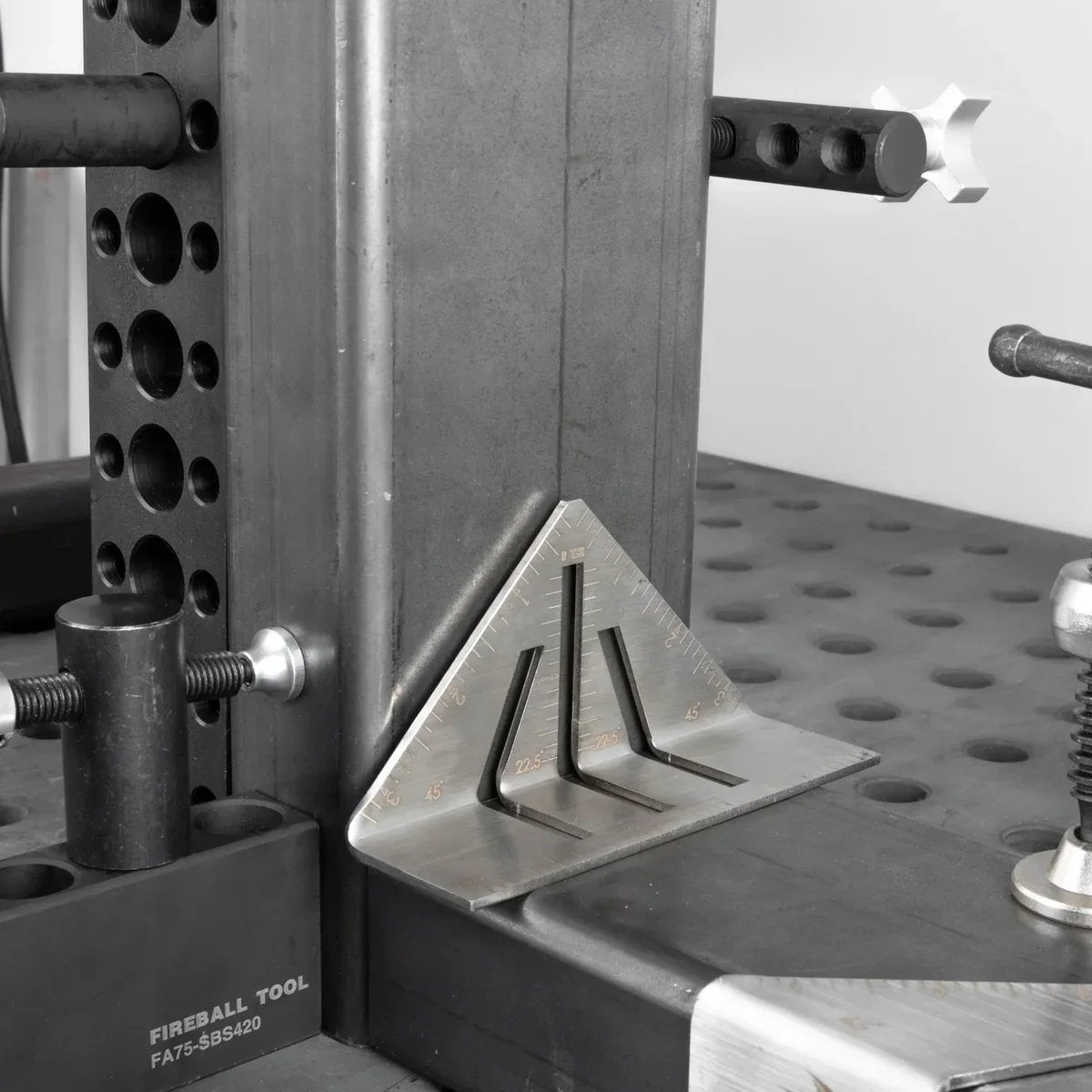 🔥Heavy-Duty Metalworking Miter Square for Tubing Layout