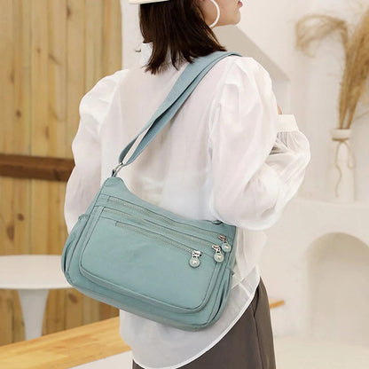 🎒 LIMITED-TIME 49% OFF! ✨ Lightweight Nylon Crossbody Bag – Multi-Pocket, Water-Resistant, Adjustable 🔧